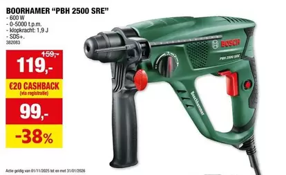 Bosch - PBH 2500 SRE