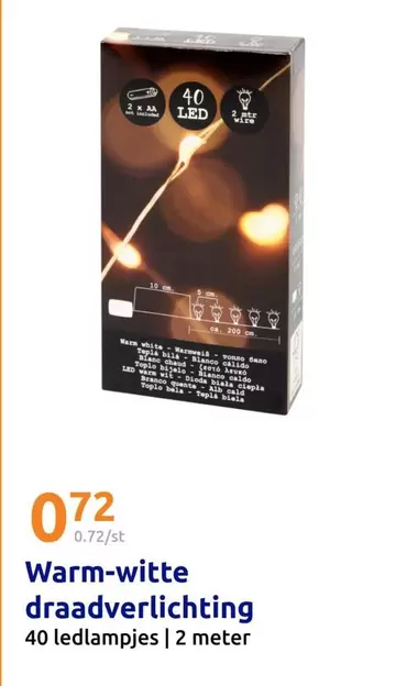 Warm-witte draadverlichting