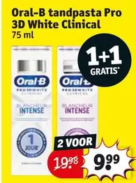 White - tandpasta Pro 3D  Clinical