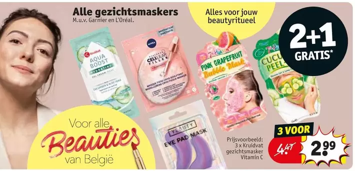 Pink - Gezichtsmaskers