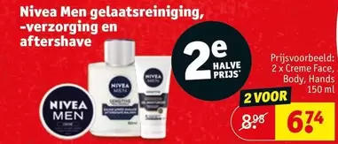 gelaatsreiniging, -verzorging en aftershave