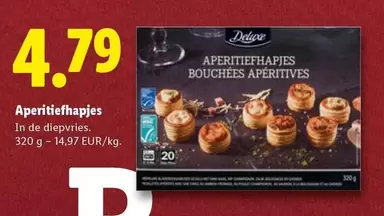 De - Aperitiefhapjes