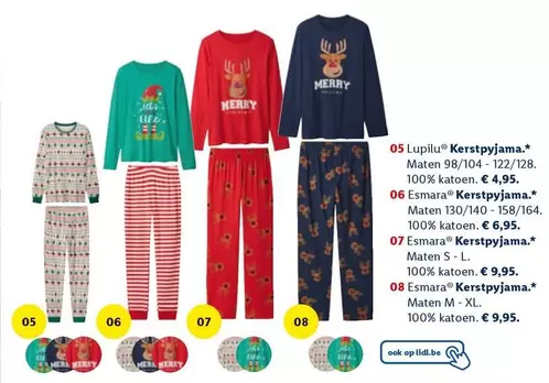 Kerstpyjama