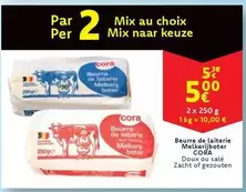 Mix - Beurre de laiterie Melkerijboter