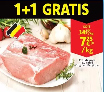 De - Rôti de porc au carré