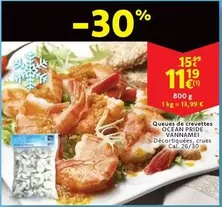 De - Queues de crevettes VANNAMEI