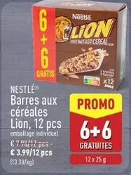 Lion - Barres aux céréales