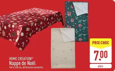 De - Nappe de Noël