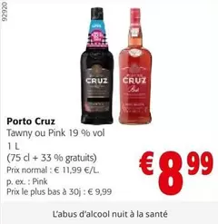 Pink - Tawny ou  19 % vol