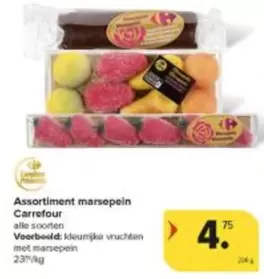 Assortiment marsepein