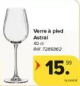 Verre à pied Astral