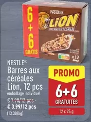 Lion - Barres aux céréales