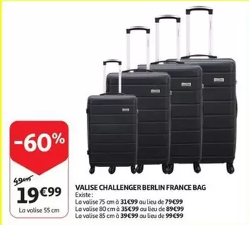 De - VALISE CHALLENGER BERLIN FRANCE BAG