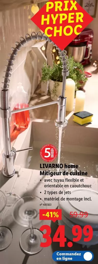 De - Mitigeur de cuisine