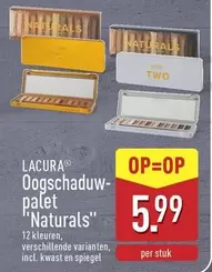 Oogschaduw-palet 'Naturals'