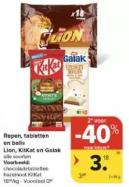 Lion - Repen, tabletten en balis