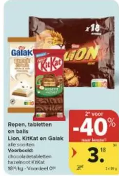 Lion - Repen, tabletten on balls