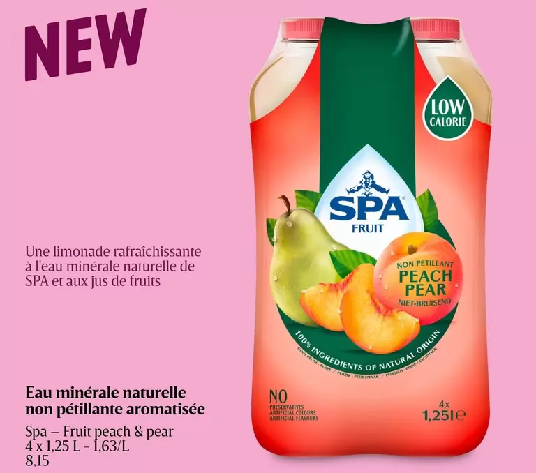 De - Fruit peach & pear