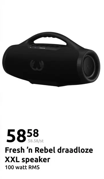 draadloze XXL speaker