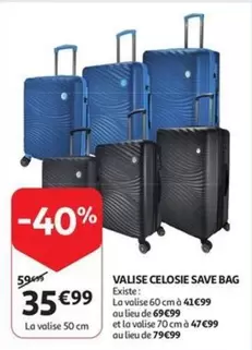 De - VALISE CELOSIE SAVE BAG