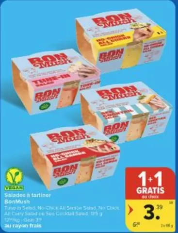 Go - Salades à tartiner