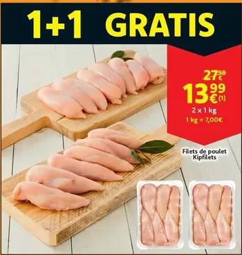 De - Filets de poulet Kipfilets