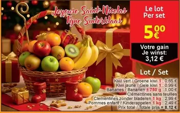 Kiwi - Le lot Per set