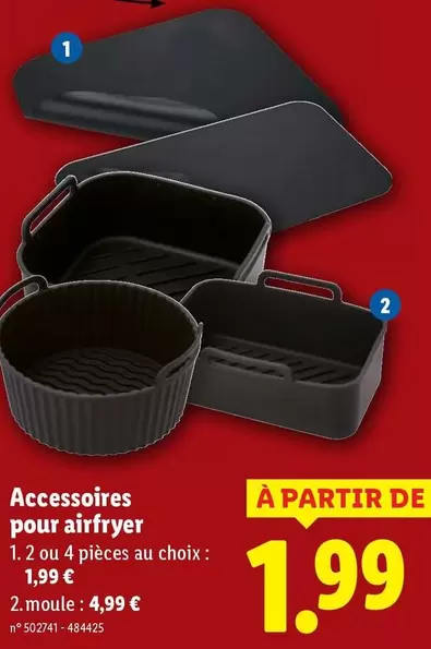De - Accessoires pour airfryer