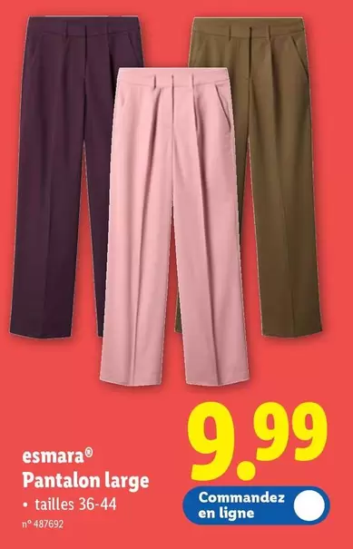 Large - Pantalon large