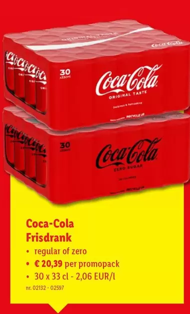 Coca Cola - Frisdrank