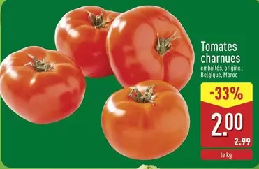 Tomates charnues