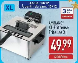 XL-Fritteuse Friteuse XL