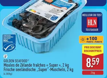 De - Moules de Zélande fraîches << Super >>