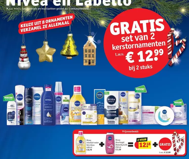 Extra - set van 2 kerstornamenten