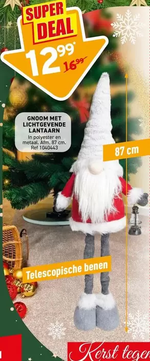 GHOOM MET LICHTGEVENDE LANTAARN