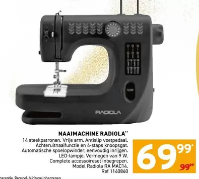 NAAIMACHINE RADIOLA
