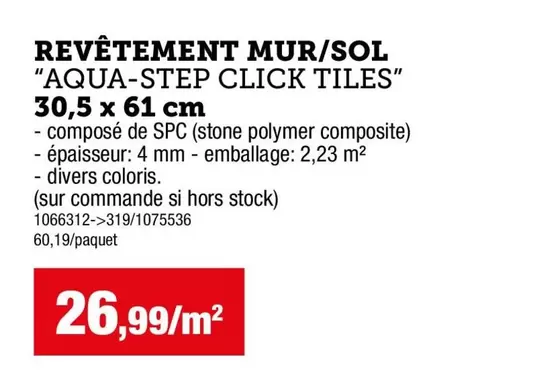 De - AQUA-STEP CLICK TILES