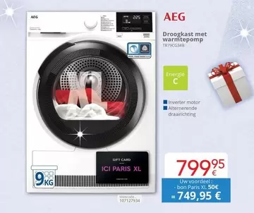 París - Droogkast met warmtepomp