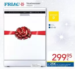 De - Vaatwasser VW2005