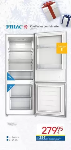 De - Koel/vries combinatie