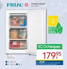De - Diepvriezer VDV1509