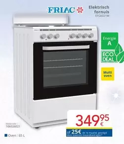 De - Elektrisch fornuis EFG6021M