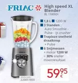 High speed XL Blender BL 11800DI