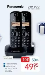 Dect DUO X-TG16128LH