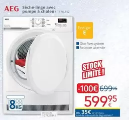 De - Sèche-linge avec pompe à chaleur TR78L102