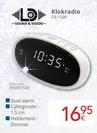 Klokradio CR-1500