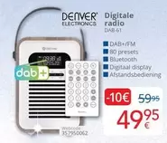 Digitale radio DAB-61