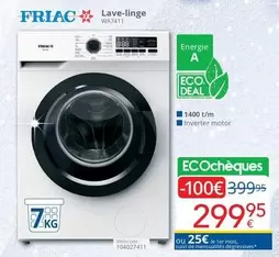 De - Lave-linge WA7411