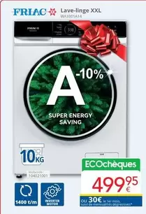 De - Lave-linge XXL WA1001834