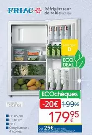 De - Réfrigérateur de table KX1326